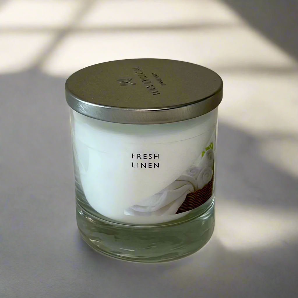 Fresh Linen Medium Candle
