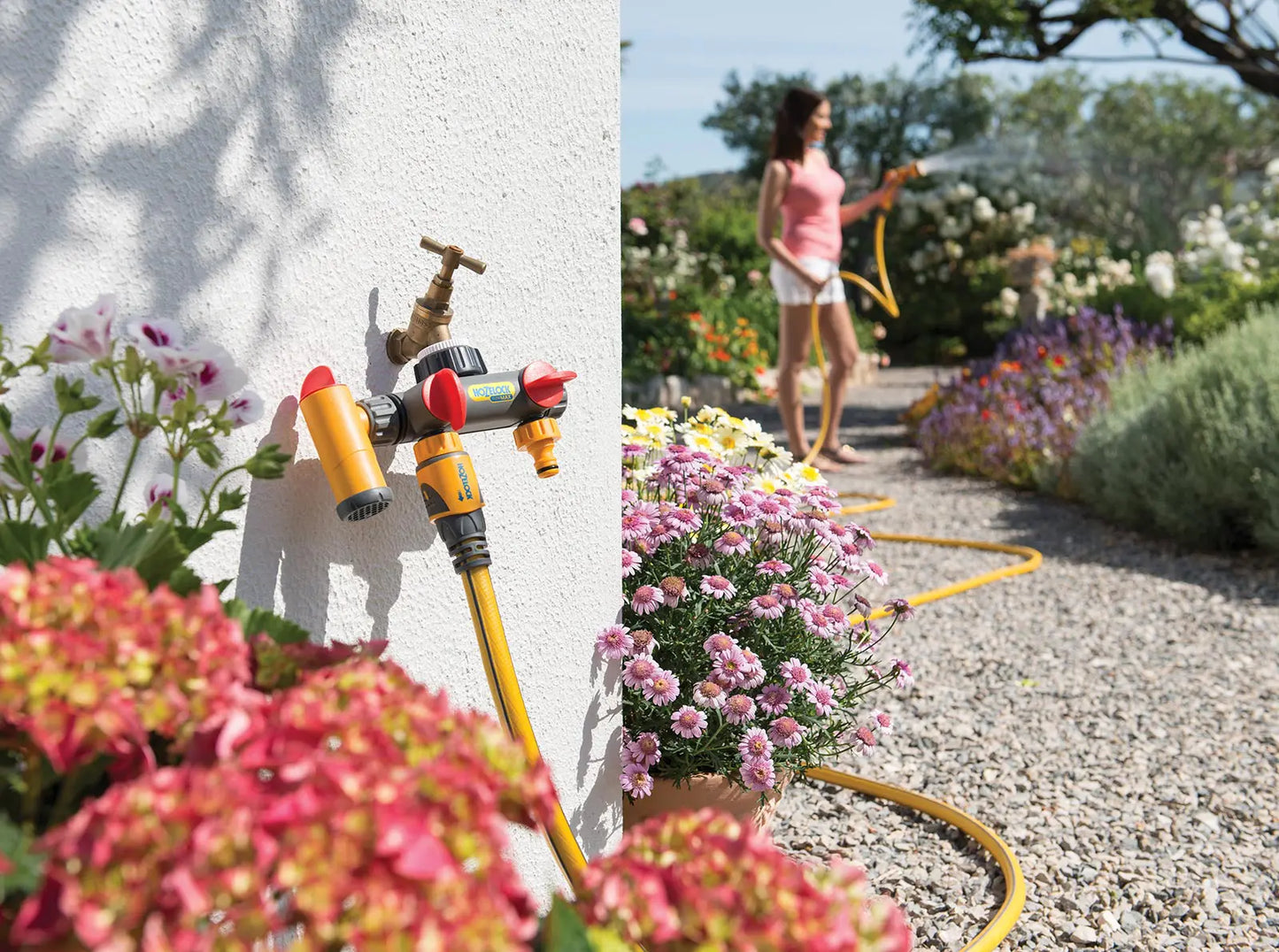 Hozelock Flowmax 3 Way Tap Connector