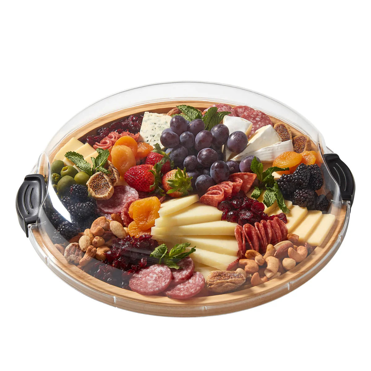 Farberware Build a Board - Round Serving Board With Lid