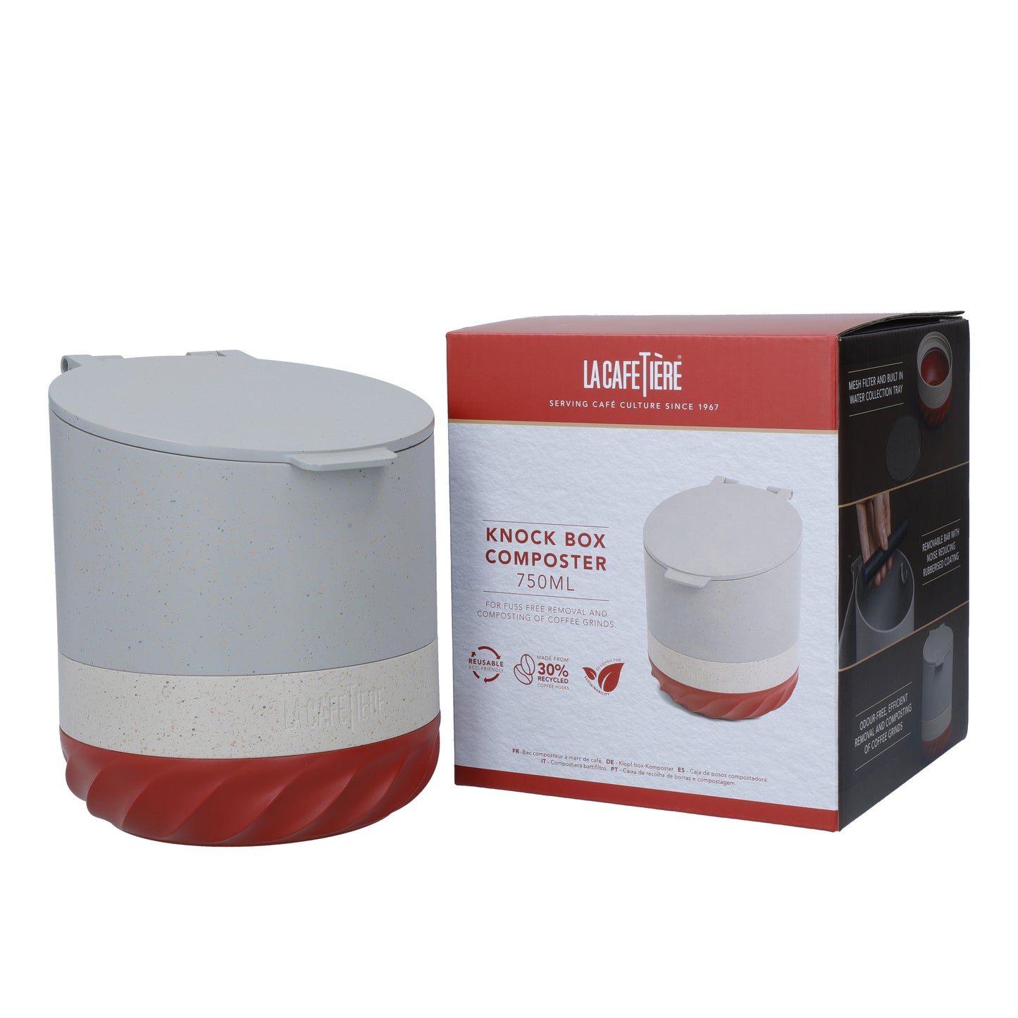 La Cafetiére Knock Box Composter
