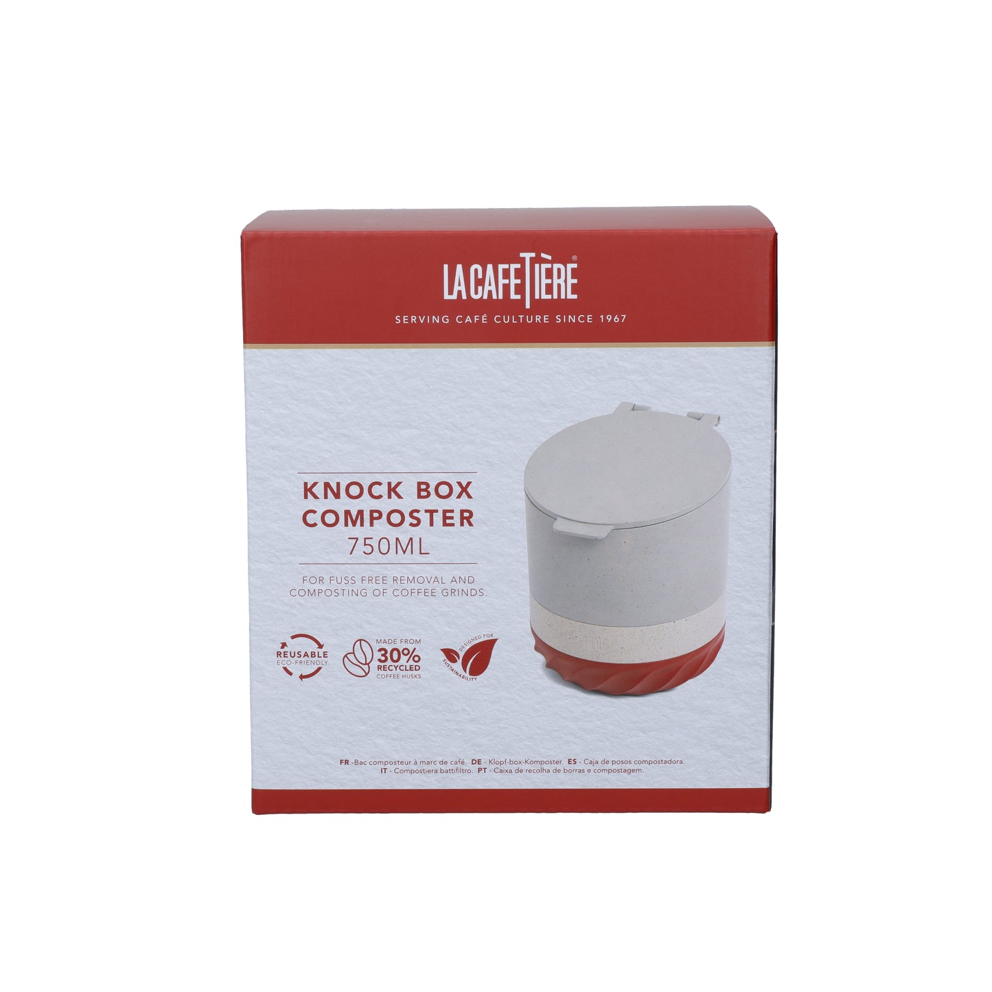 La Cafetiére Knock Box Composter