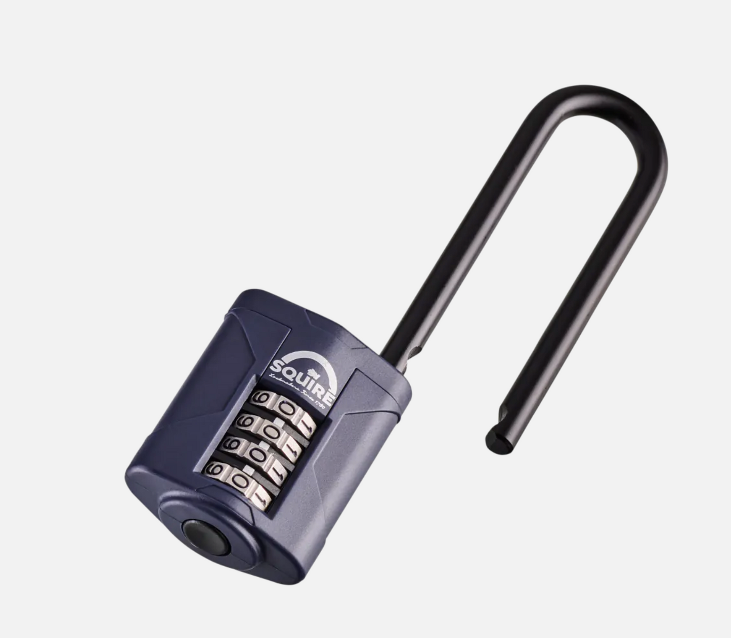 Squire Combination Padlock 4-Wheel 40mm Extra Long Shackle CP40/2.5