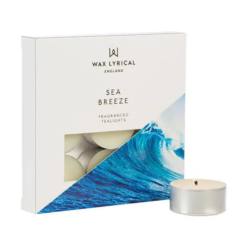 Sea Breeze Scented Tealights 9 pack