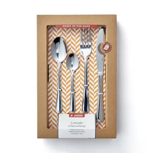 Judge Lincoln 16 Piece Cutlery Set