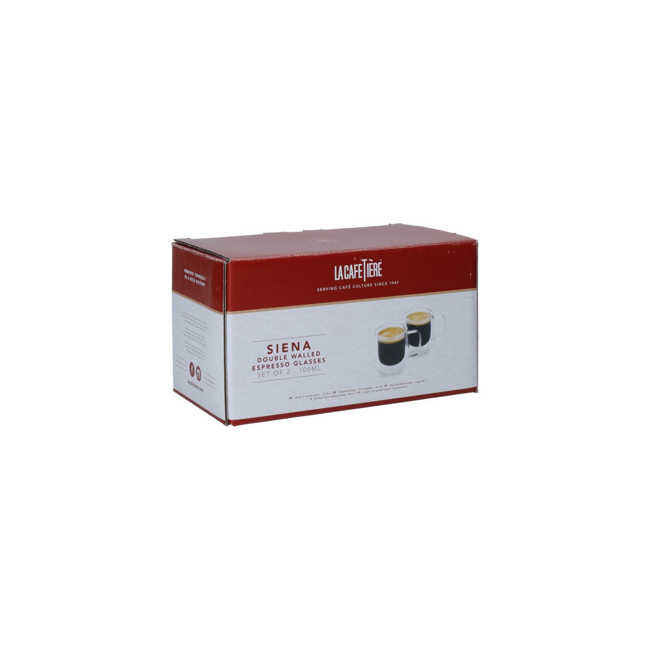 La Cafetiere Siena Espresso Cups (2 pack)