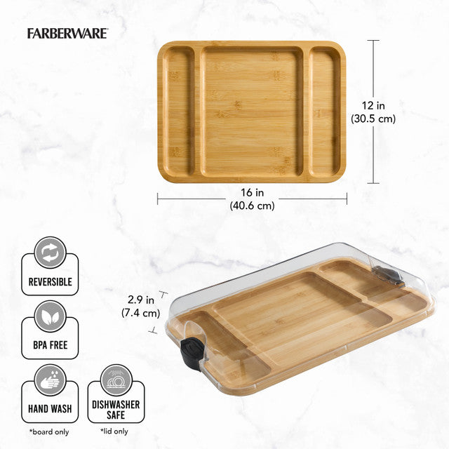Farberware Build a Board - Rectangular Boad with Sections