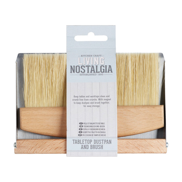 Tabletop Dustpan & Brush