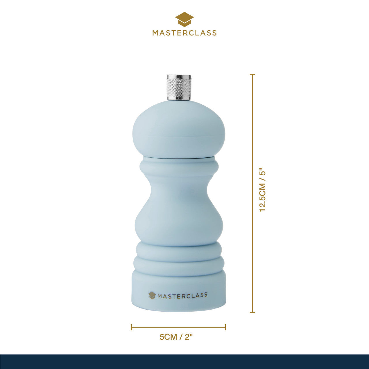 Salt or Pepper Mill Sky Blue 12cm