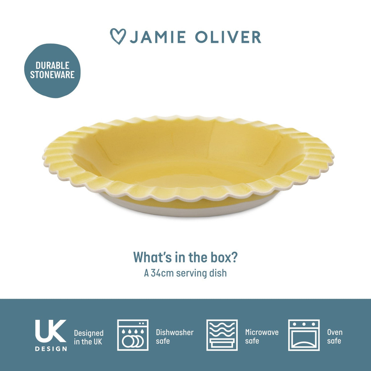 Jamie Oliver 'Super Server' Yellow Serving Dish