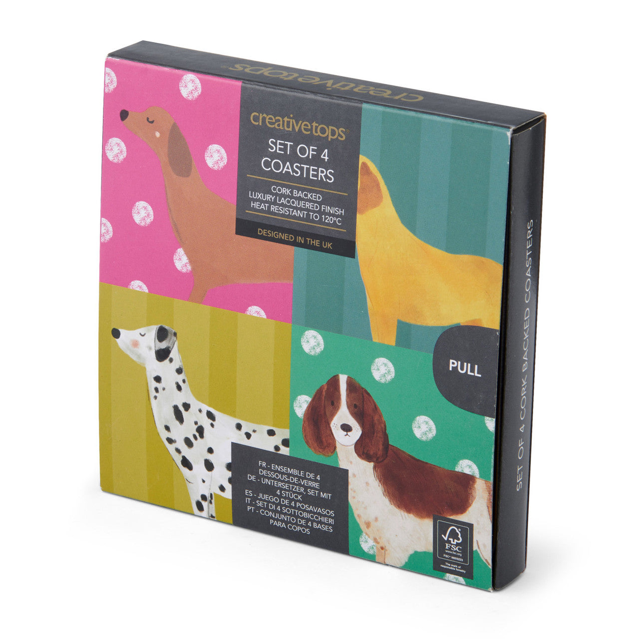 Creative Tops Dog Print Coasters