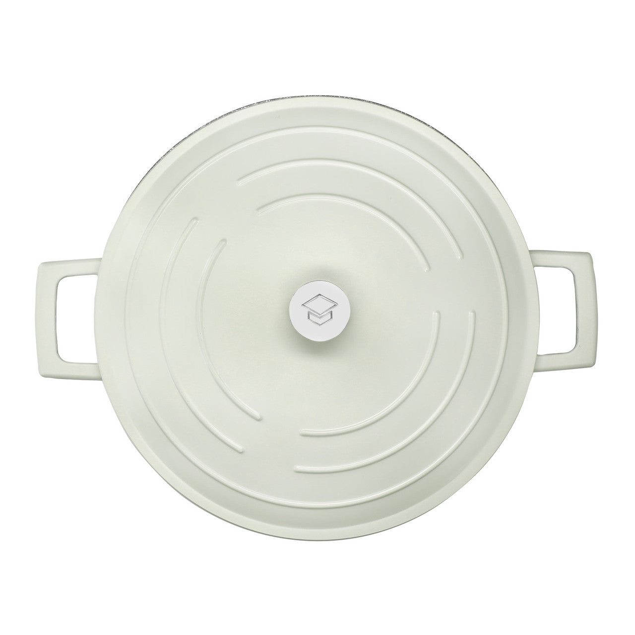 MasterClass Cast Aluminium Shallow Casserole Dish, 4L, Mint Green