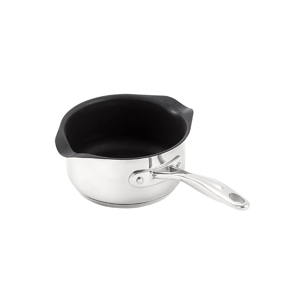 Stellar Profile Stainless Steel 14cm Non Stick Milk Pan