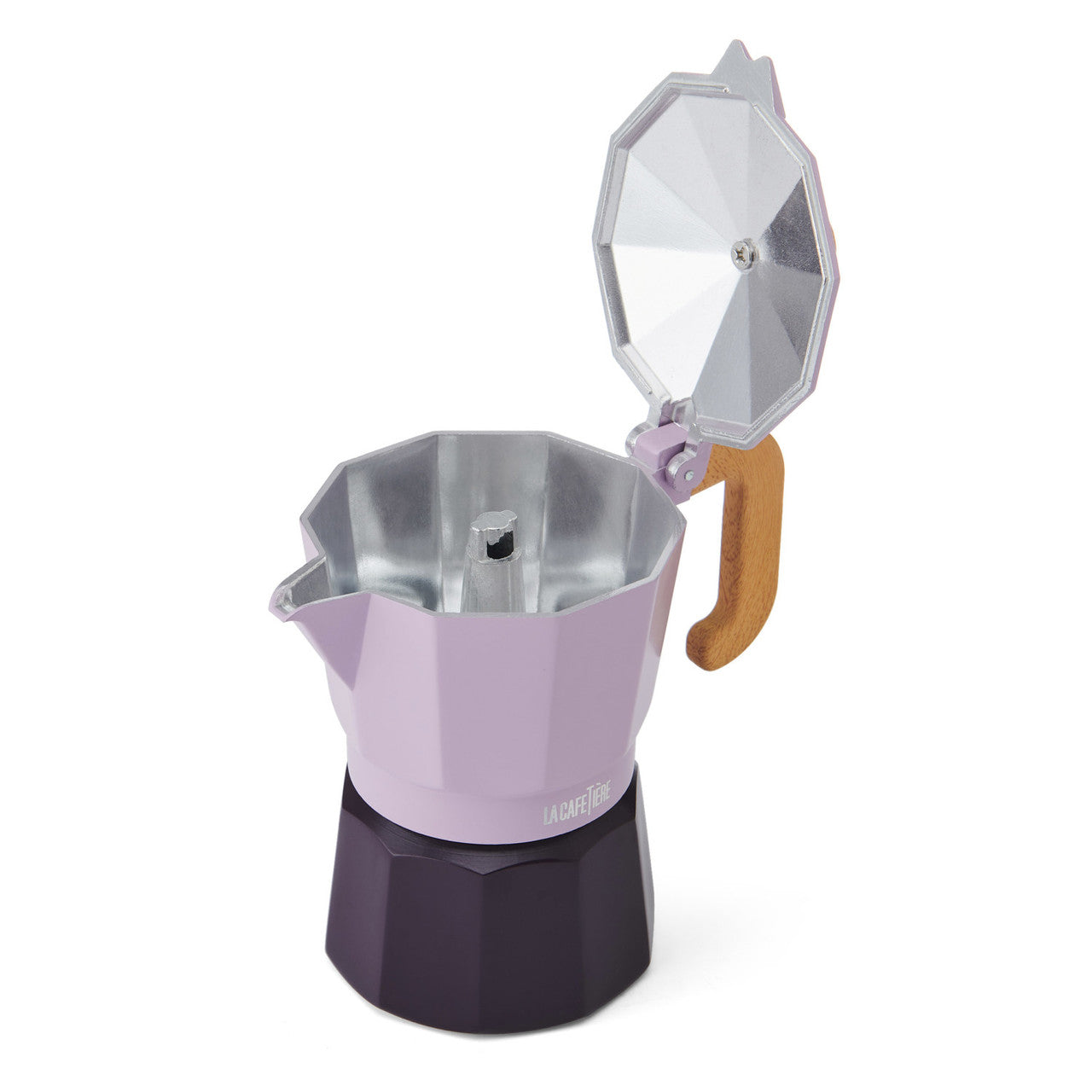 La Cafetière Venice 3 Cup Espresso Maker - Purple, Two Tone