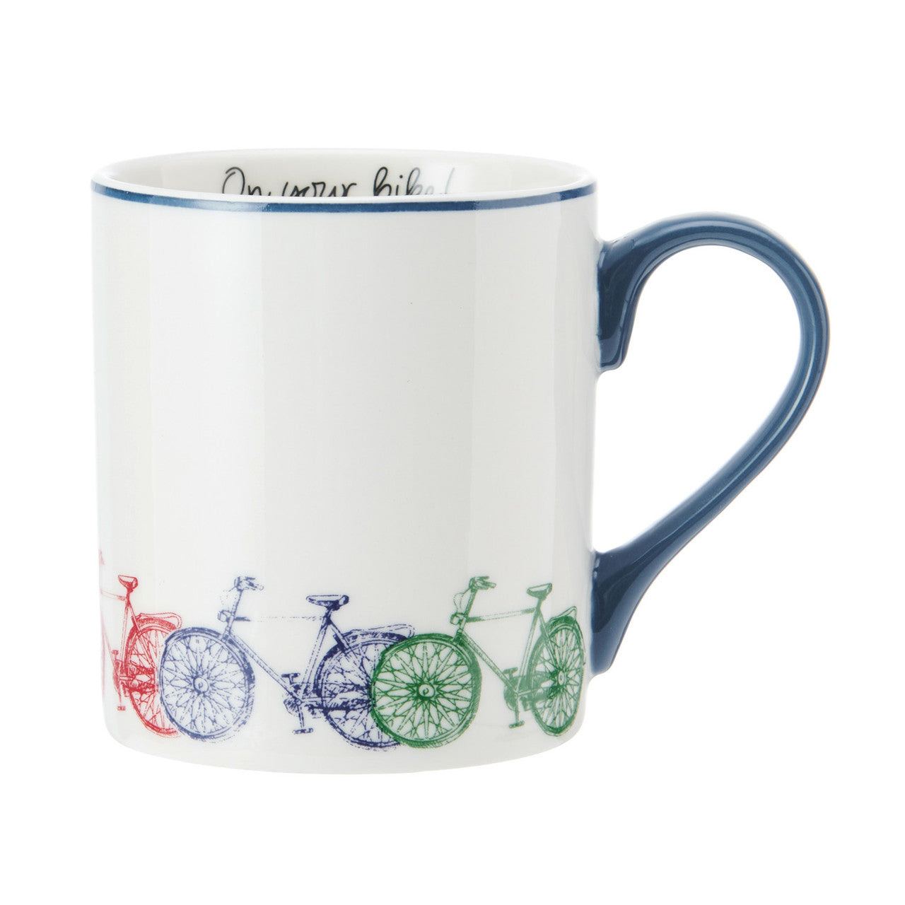 Mikasa Porcelain Bike Mug