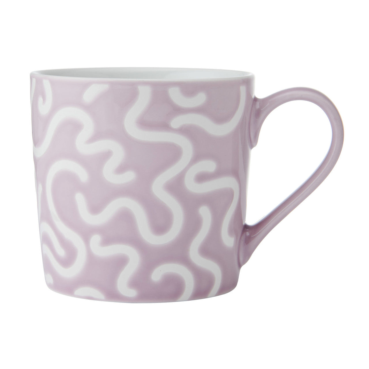 Mikasa Textured Purple Swirl Mug