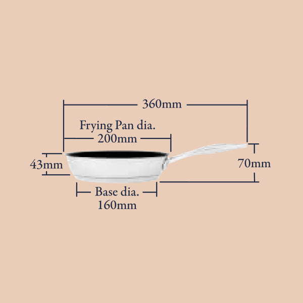 Stellar Profile 20cm Non Stick Frying pan