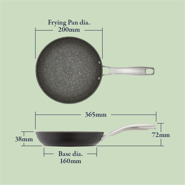 Stellar Rocktanium 20cm Non Stick Frying Pan