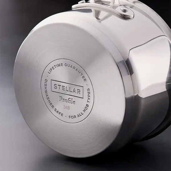 Stellar Profile 16cm Saucepan with Draining Lid