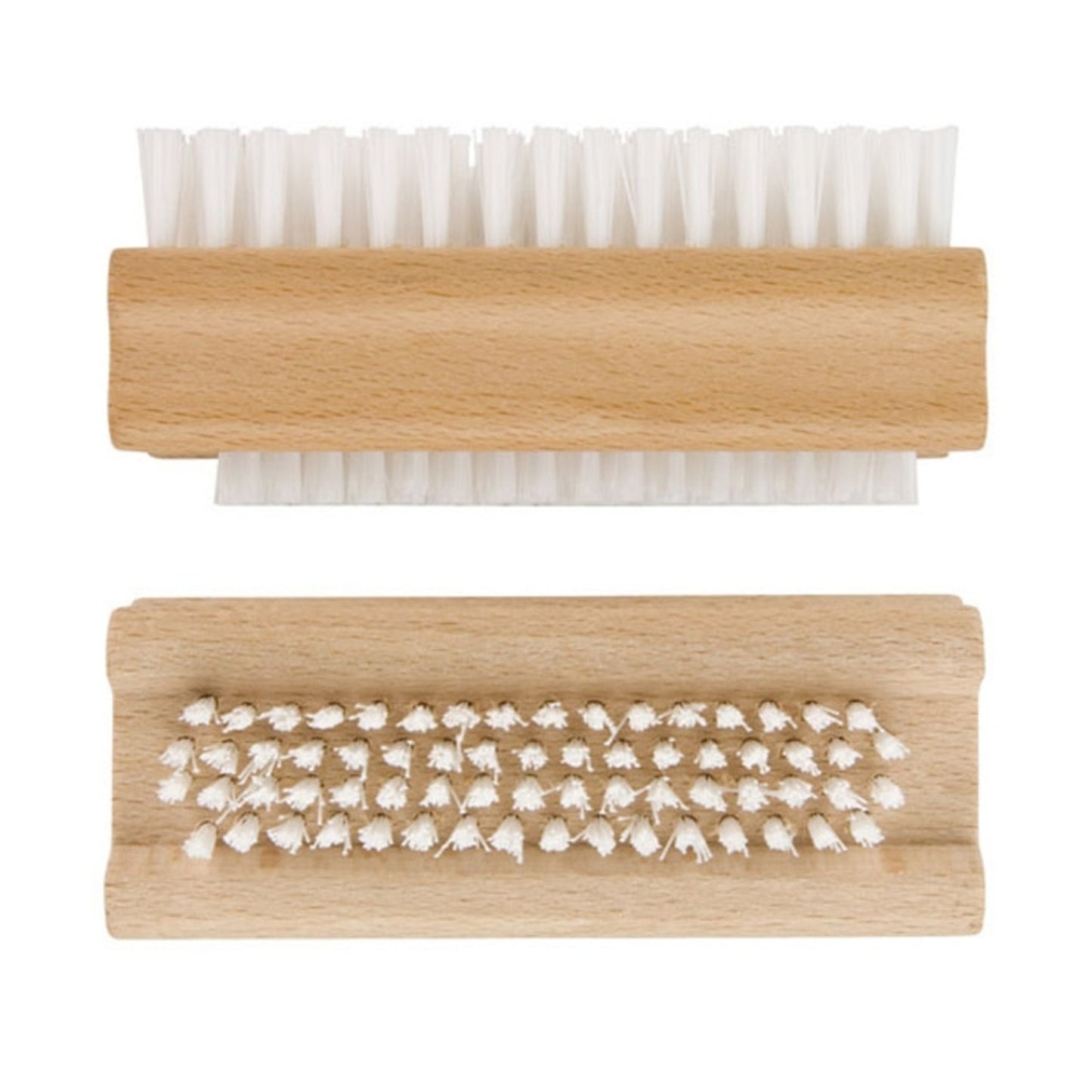 Double Sided Wooden Nail Brush