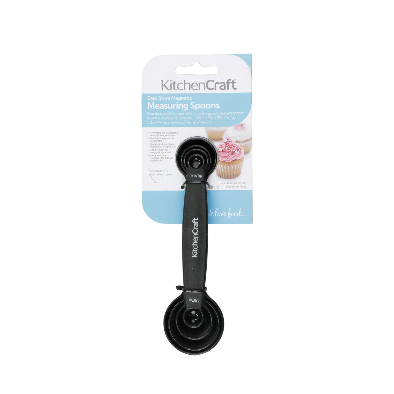 Magnetic Measuring Spoons Set of 4