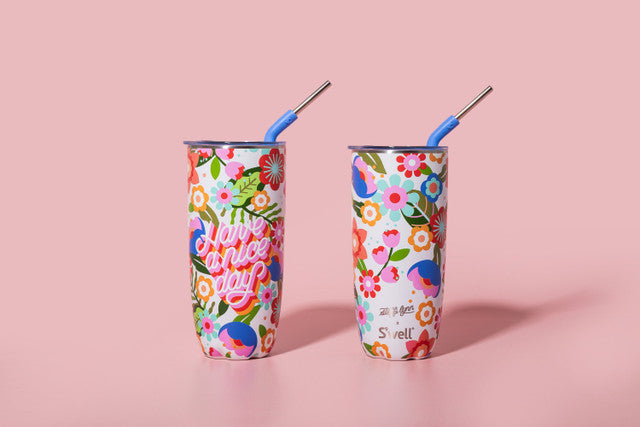 S'well Tumbler With Straw - Steffi Lynn Design