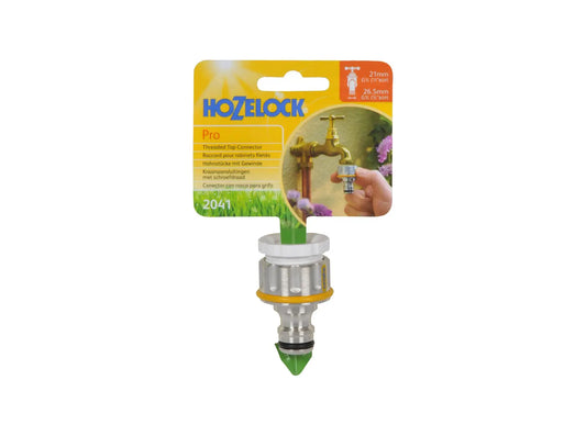 Hozelock Pro Metal Threaded Tap Connector