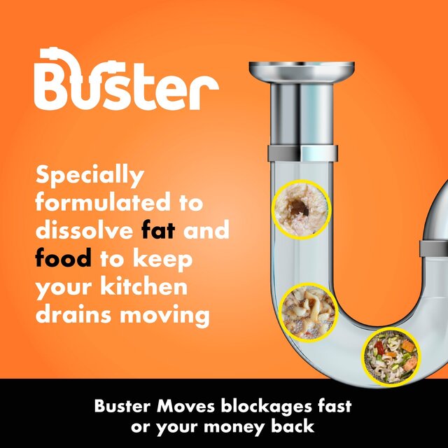 Buster Kitchen Drain Unblocker
