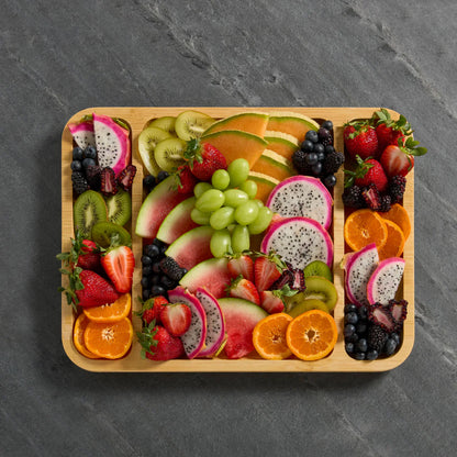 Farberware Build-a-Board Rectangular Serving Platter, 3 Sections
