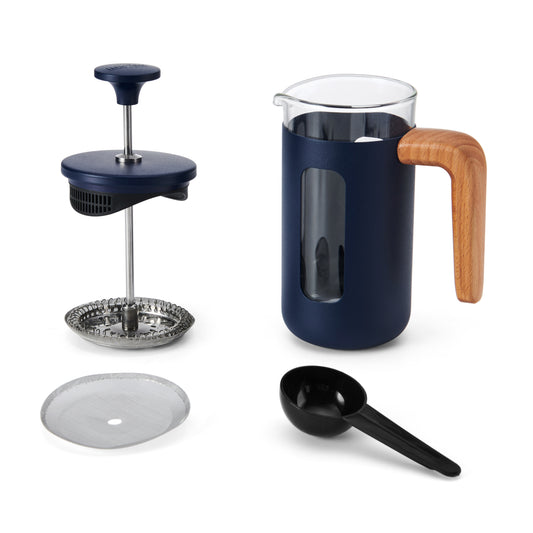 La Cafetière Pisa 3 Cup Cafetière Navy
