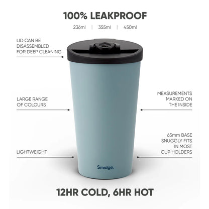 Smidge 355ml Travel Cup Spring Dew