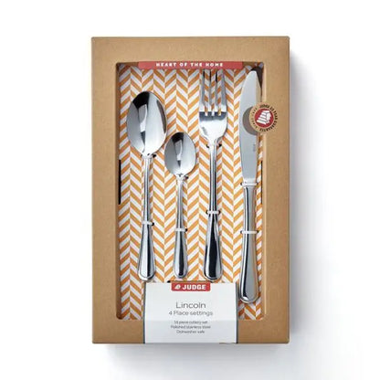 Judge Lincoln 16 Piece Cutlery Set