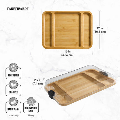 Farberware Build a Board - Rectangular Boad with Sections