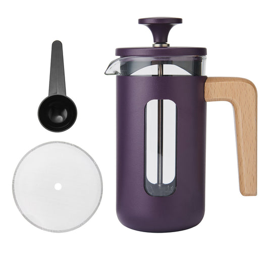 La Cafetière Pisa 3 Cup Cafetière Purple