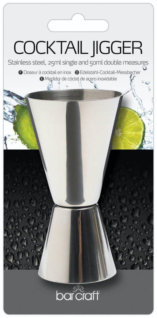 BarCraft Stainless Steel Dual Spirit Measure
