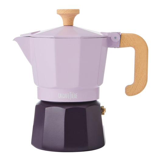 La Cafetière Venice 3 Cup Espresso Maker - Purple, Two Tone