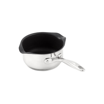 Stellar Profile Stainless Steel 14cm Non Stick Milk Pan