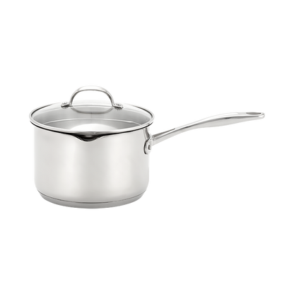 Stellar Profile 18cm Saucepan with Draining Lid