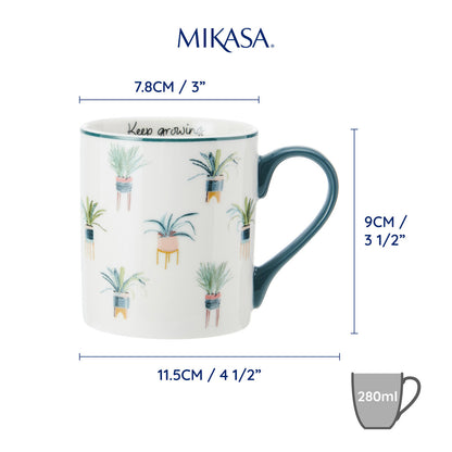 Mikasa Porcelain Plant-Lovers Mug