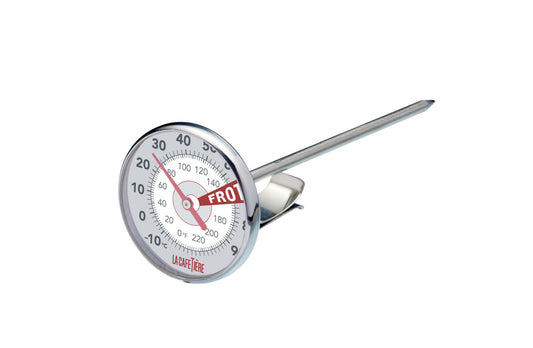 La Cafetière Milk Frother Thermometer, Stainless Steel