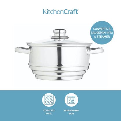 Stainless Steel Universal Steamer 20cm